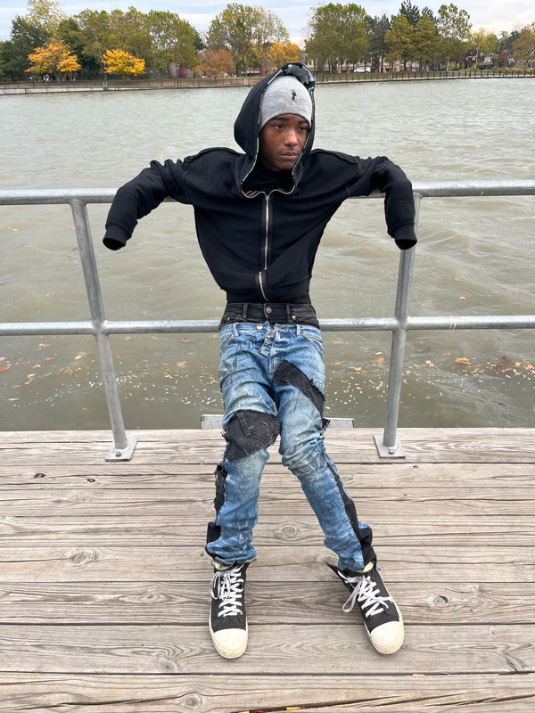 patchwork 10f1 denim